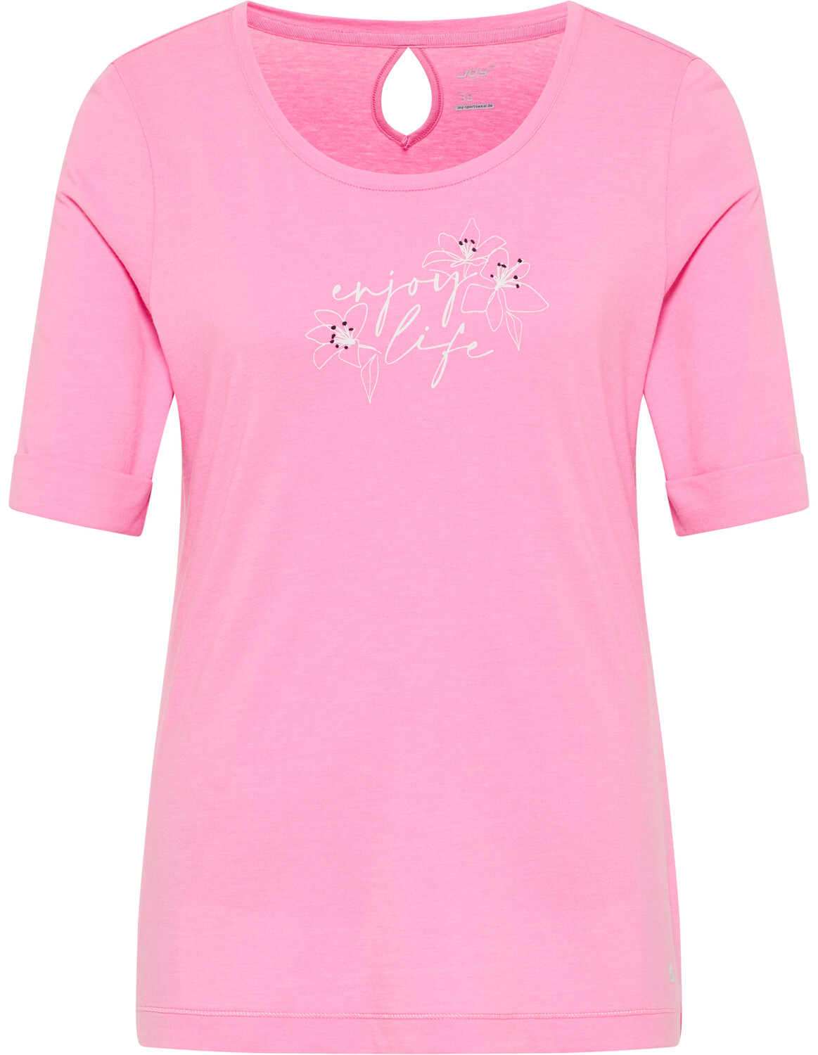 

Спортивная футболка Joy Sportswear Rundhalsshirt ANYA, цвет cyclam pink melange