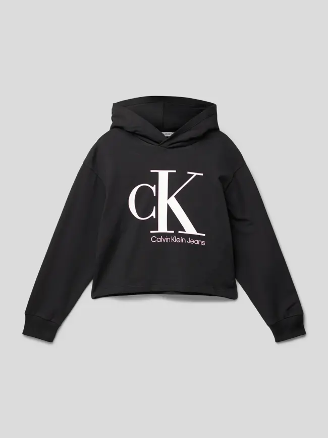 

Толстовка с принтом этикетки модели REVEAL Calvin Klein Jeans, черный