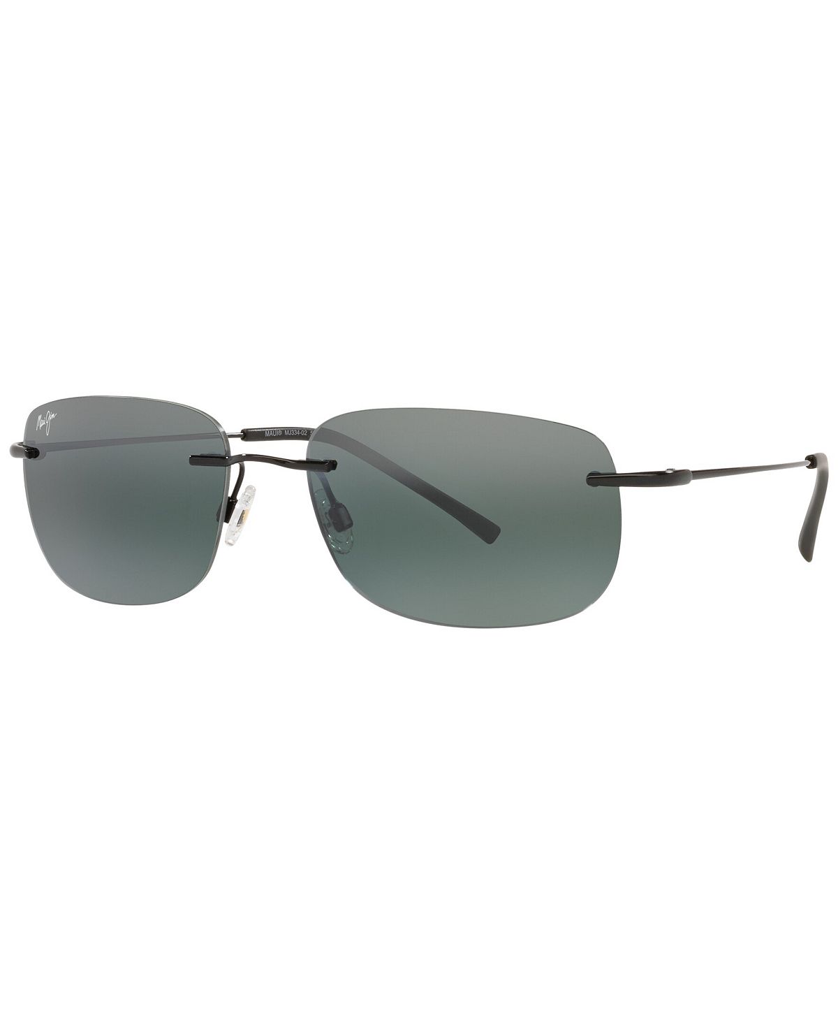 Поляризованные солнцезащитные очки унисекс, MJ000670 Ohai 59 Maui Jim, черный цена и фото