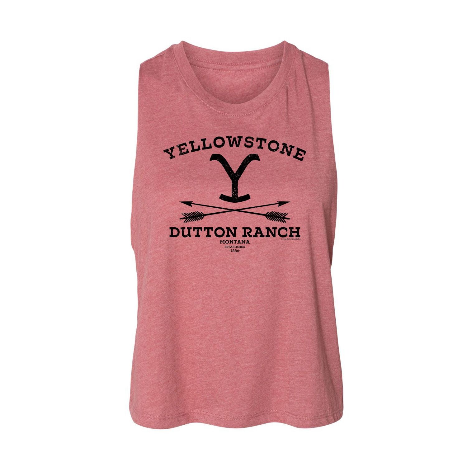 

Укороченная майка Yellowstone Dutton Ranch Arrows для юниоров Licensed Character