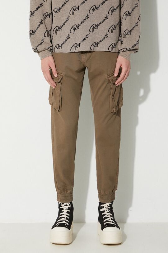 

Брюки Alpha Industries, коричневый