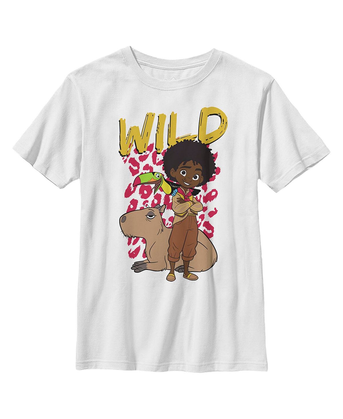 

Детская футболка с принтом Encanto Antonio Wild Like The Animals для мальчиков Disney
