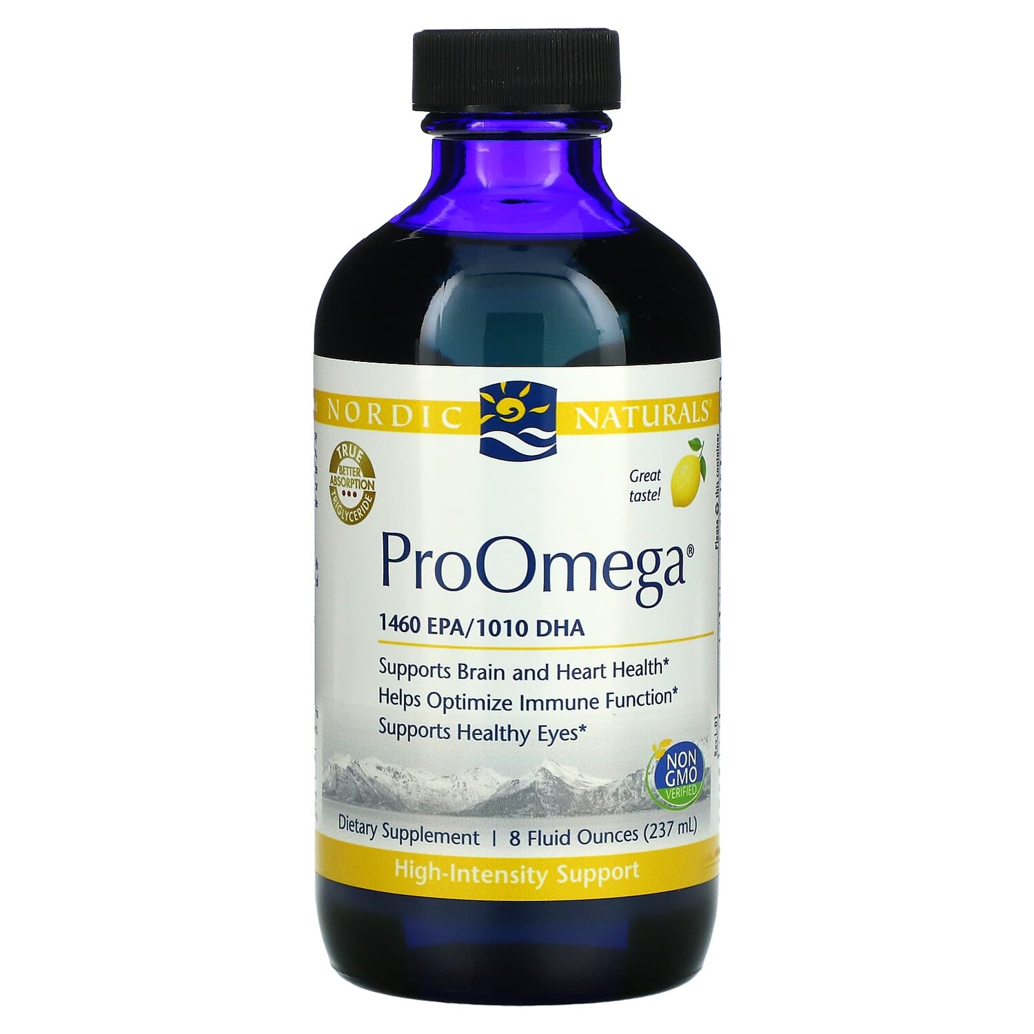 

ProOmega, лимон, 237 мл (8 жидк. унций), Nordic Naturals