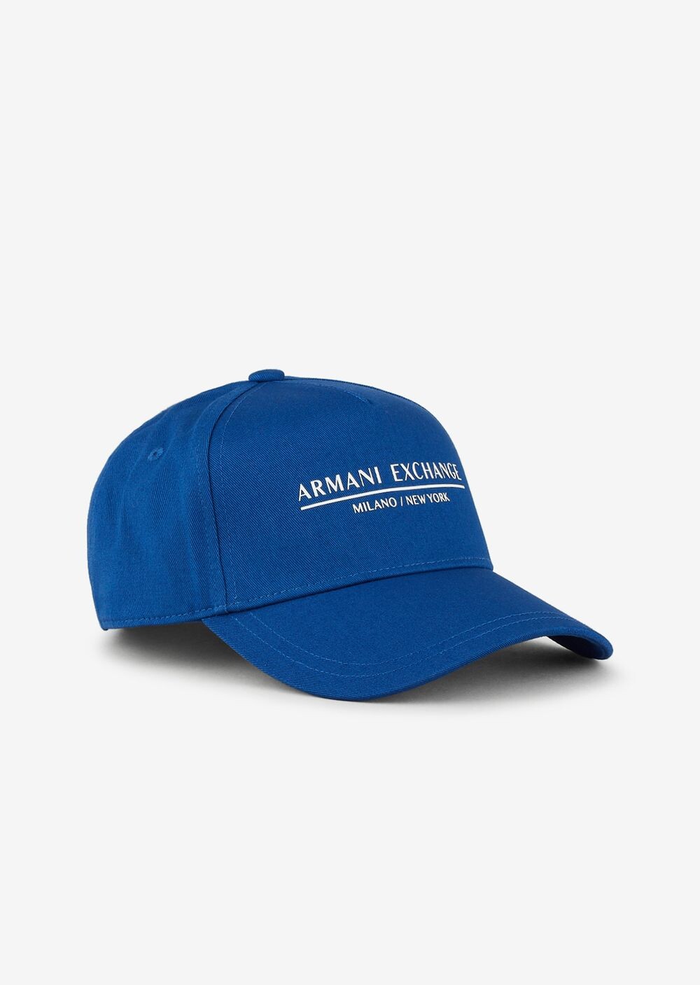 

Хлопковая бейсболка Armani Exchange, синий