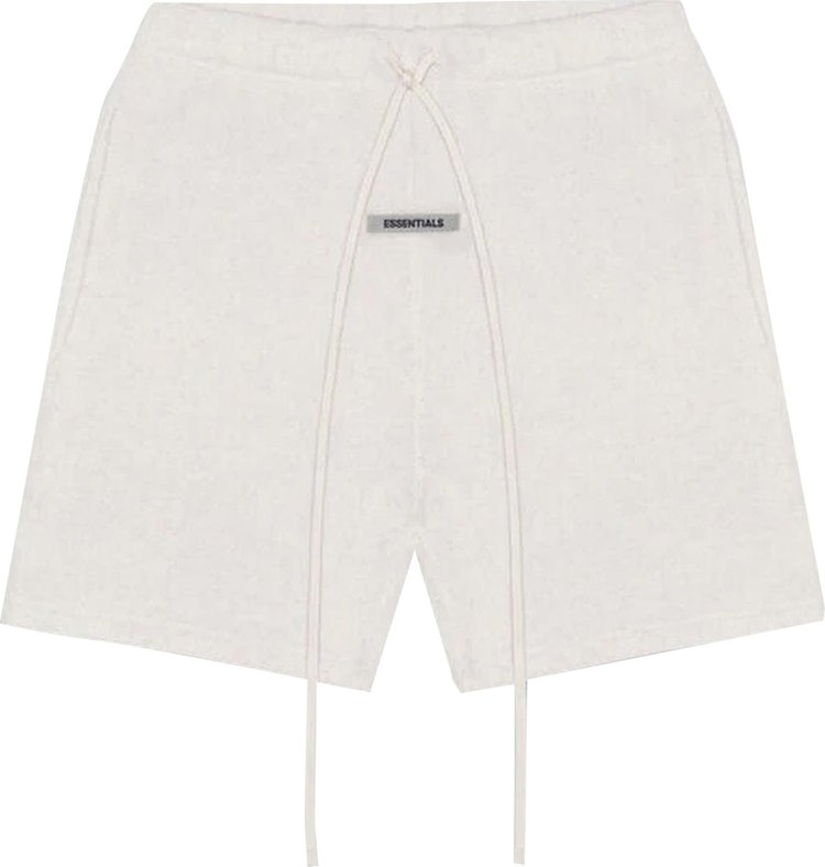 Шорты Fear of God Essentials Polar Fleece Sweat Shorts 'Oatmeal', белый - фото