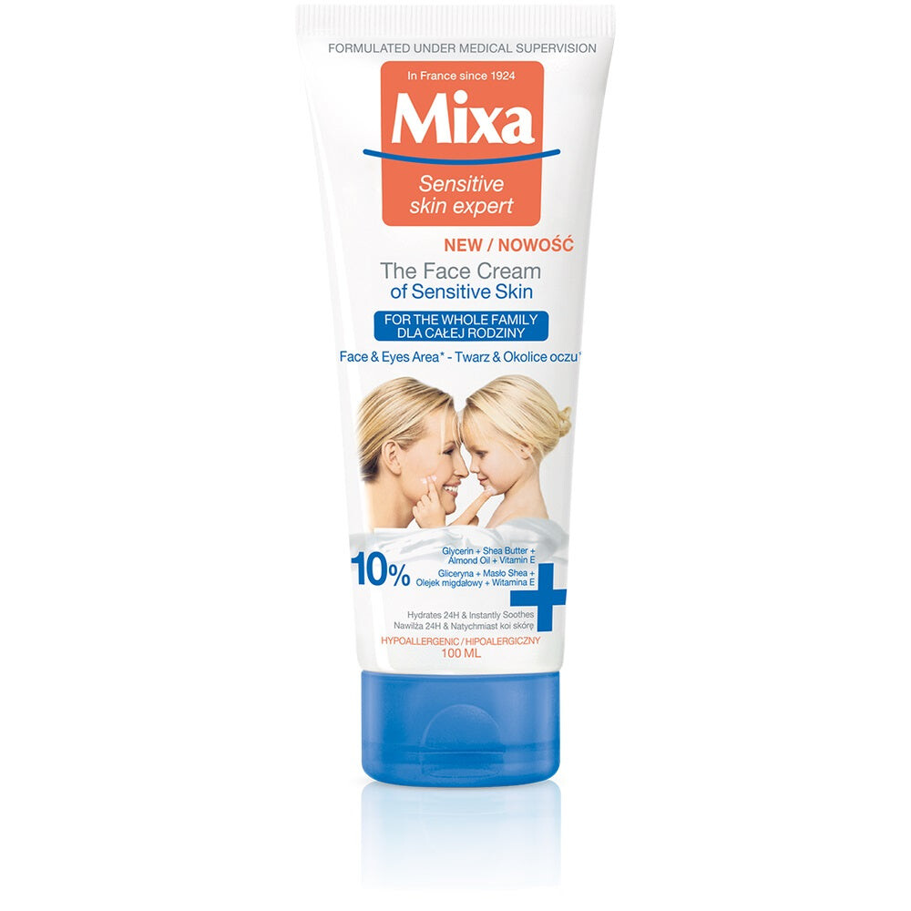 

MIXA Крем для лица Sensitive Skin Expert для всей семьи 100мл