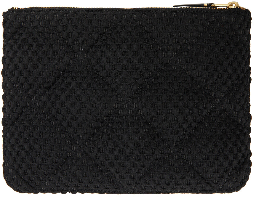 

Сумка с подкладкой в ​​виде черепашек-ниндзя черного цвета Comme des Garçons Wallets, Черный