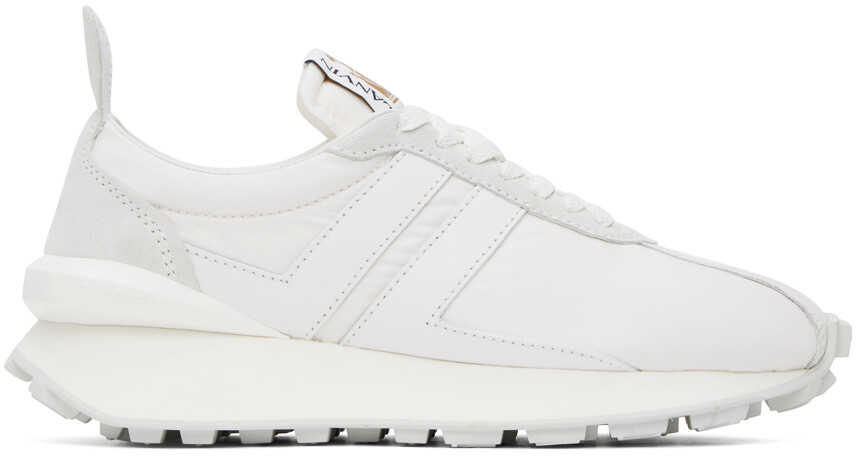 

Белые кроссовки Bumpr Lanvin