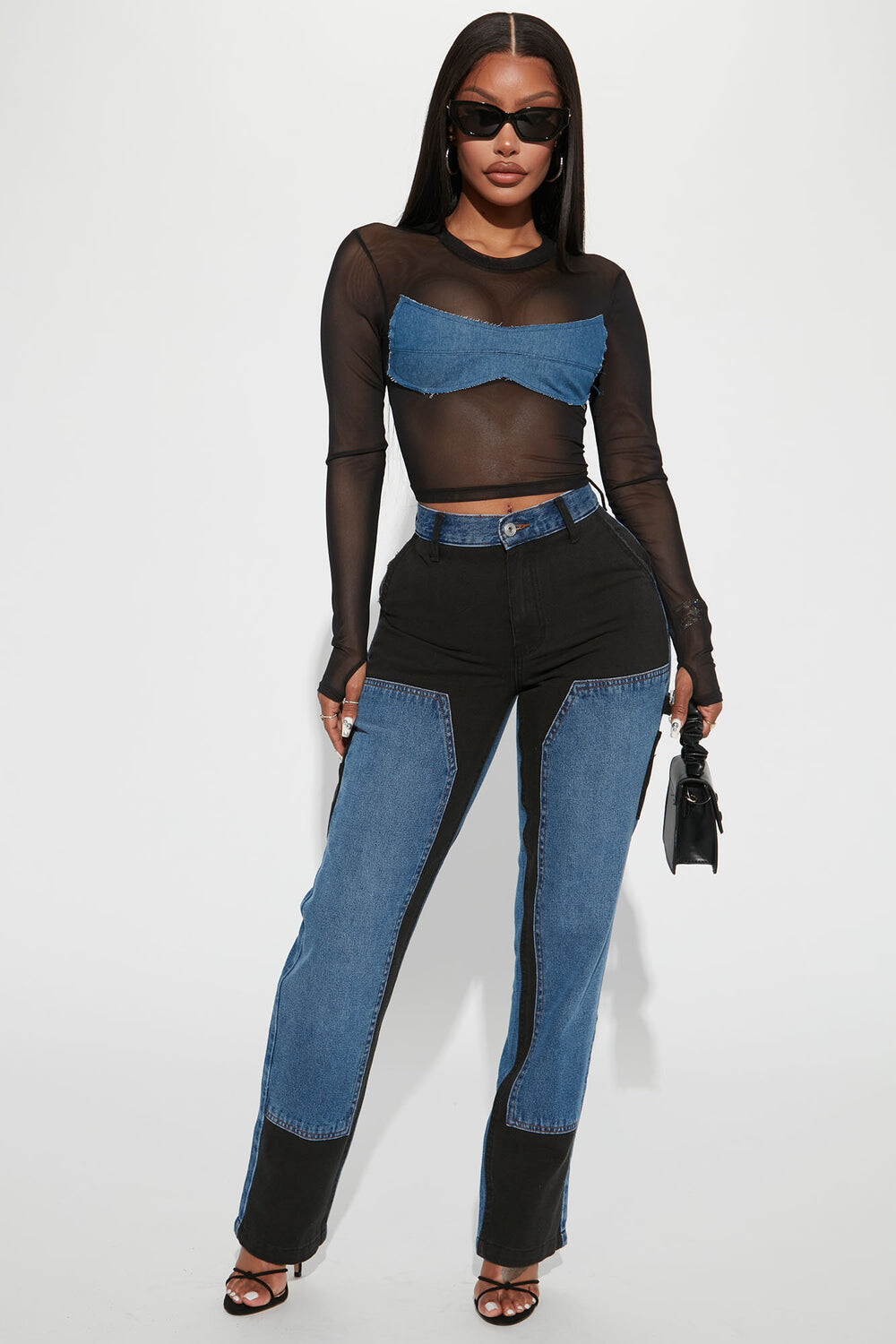 

Джинсы Fashion Nova FN24278, синий