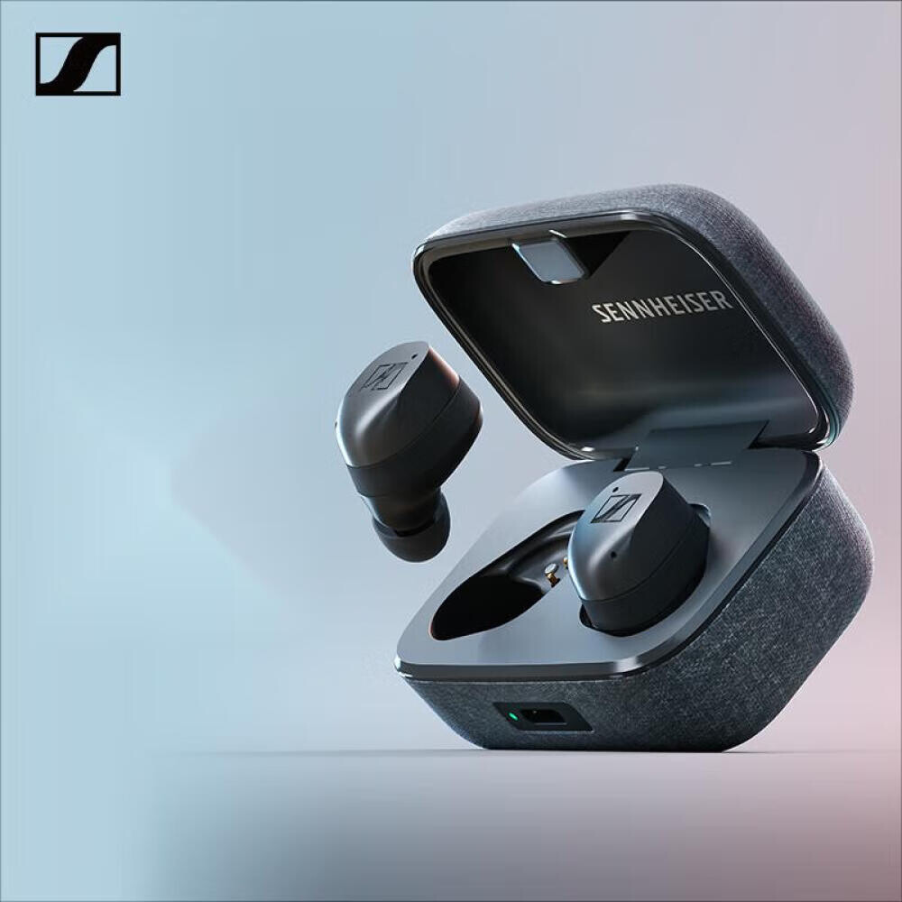 

Bluetooth-гарнитура спортивная гарнитура Sennheiser Momentum MTW3 с шумоподавлением, графитовый