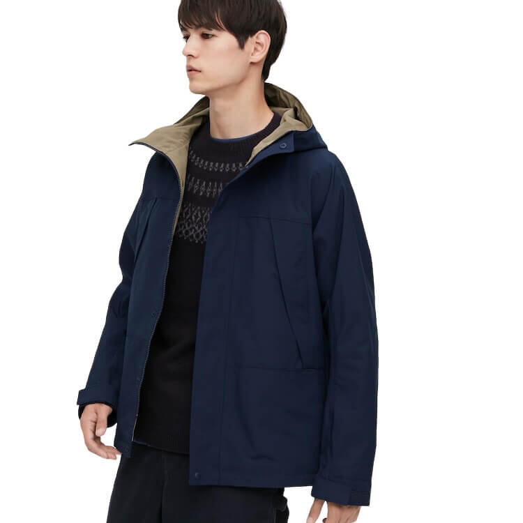 

Парка Uniqlo, темно-синий