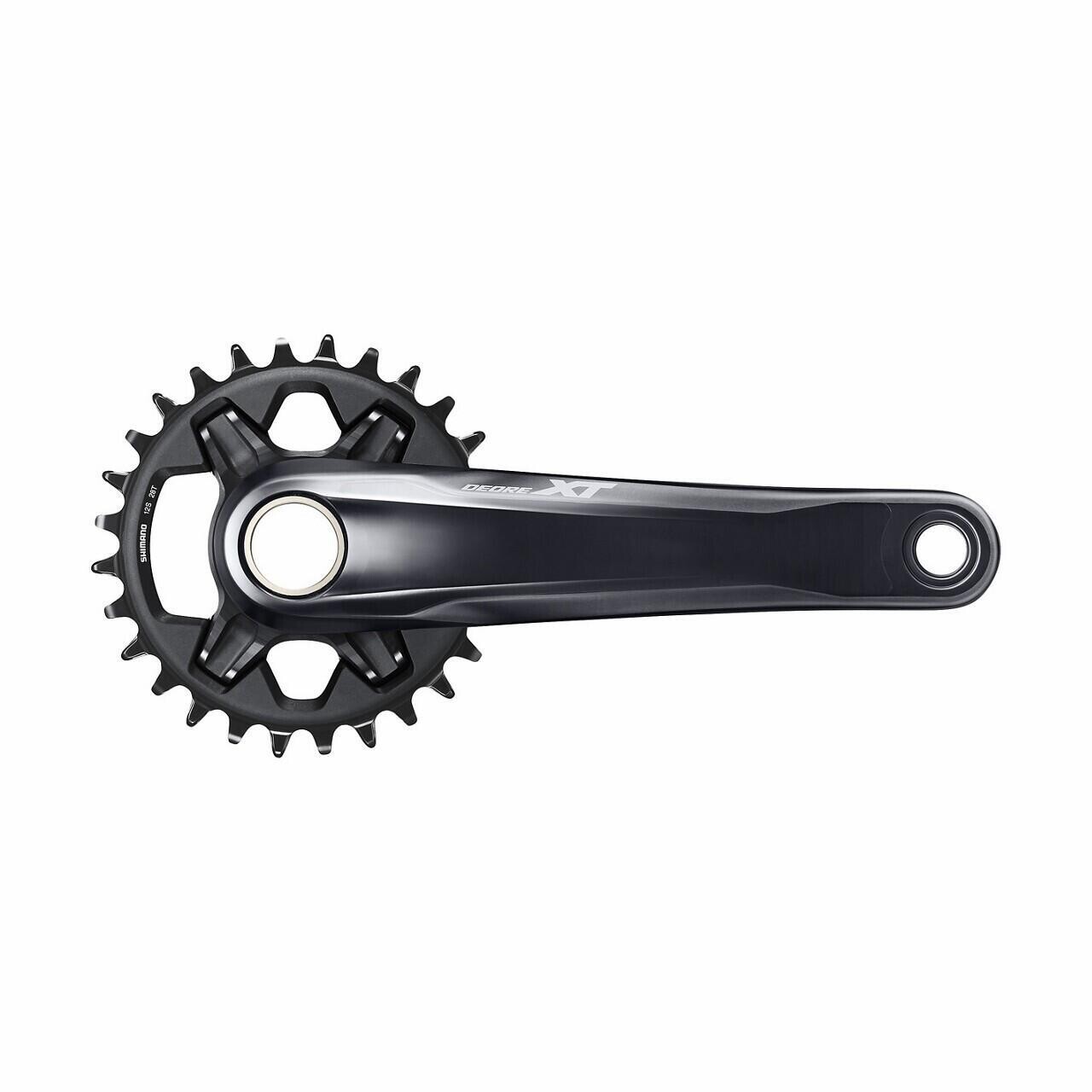 

Система DEORE XT FC-M8130-1 Boost 12-ступенчатая SHIMANO, черный / черный / черный