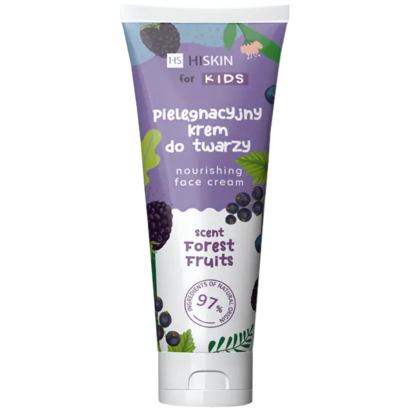 

Hiskin ухаживающий крем для лица для детей лесные ягоды, 60 мл