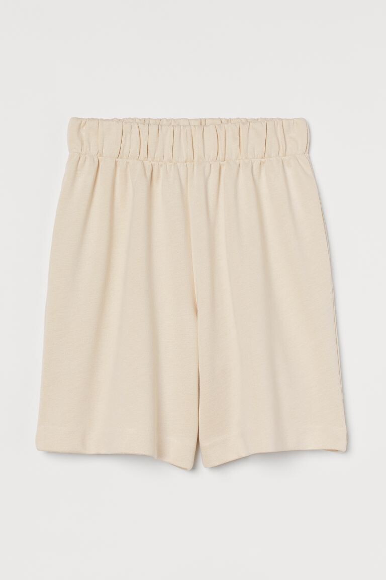 

Шорты из джерси H&M, сливочный
