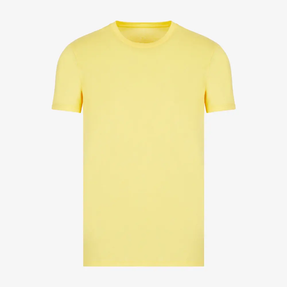 

Футболка Armani Exchange Slim Fit Short Sleeve Pima Cotton, желтый
