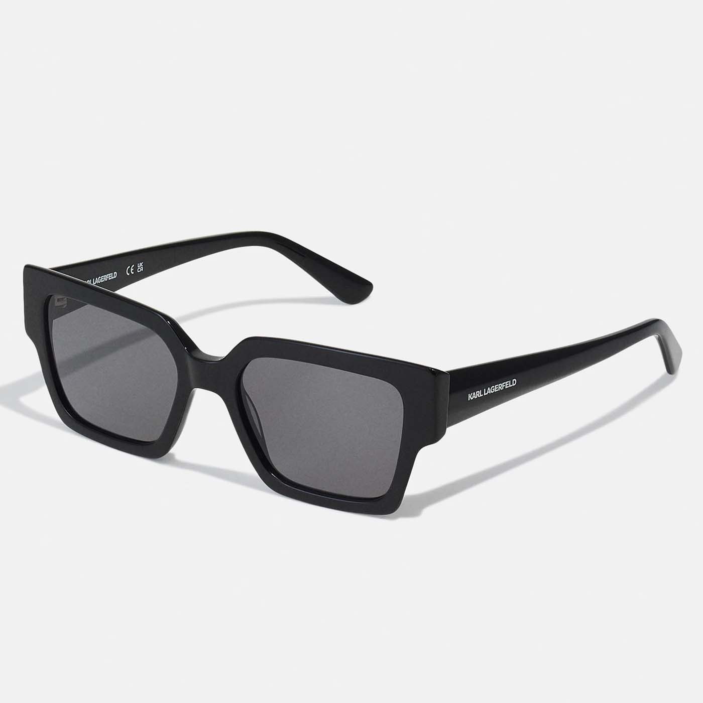 Солнцезащитные очки Karl Lagerfeld Rectangular, черный