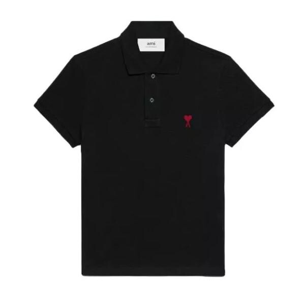

Футболка polo shirt 001 Ami Paris, черный
