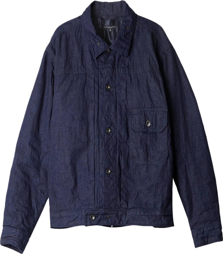 

Куртка Engineered Garments 10oz Cone Denim Trucker Jacket 'Indigo', синий