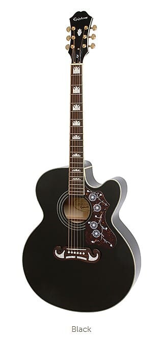 

Epiphone J-200 EC Студия Черный J-200 EC Studio Black