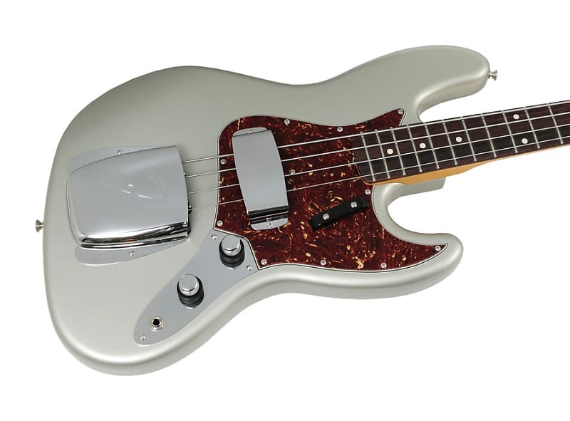 

Fender Custom Shop 1960 Jazz Bass NOS Inca Silver