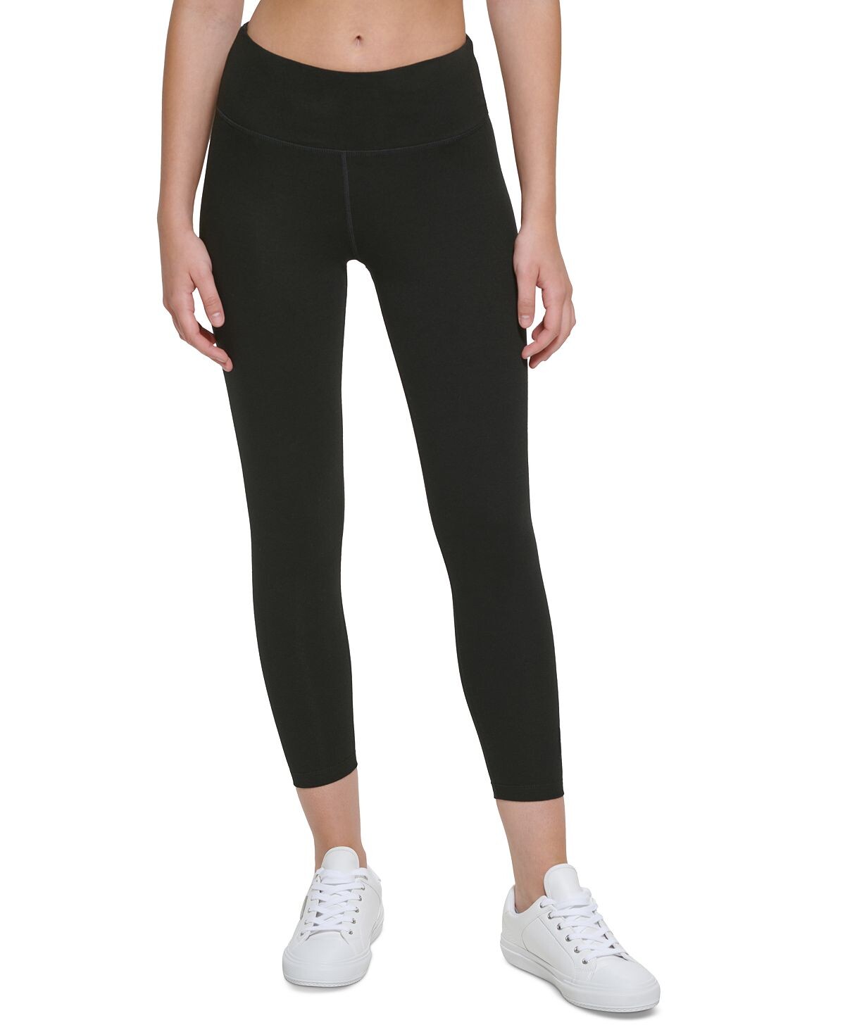 

Женские леггинсы с высокой посадкой 7/8 Calvin Klein, черный