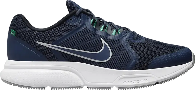 

Кроссовки Nike Zoom Span 4 'Midnight Navy Wolf Grey', синий