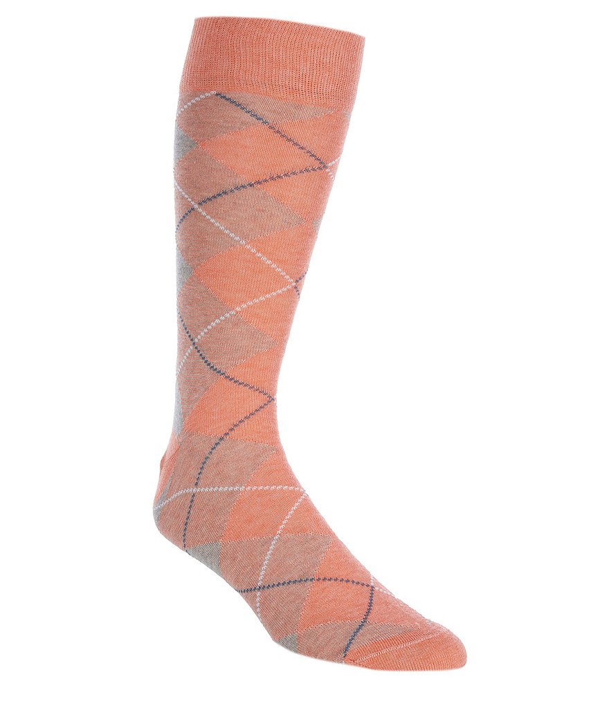 Носки Cremieux Argyle с узором Cremieux, оранжевый