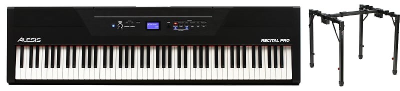 

Alesis Recital Pro 88-клавишное цифровое пианино с молоточковым механизмом и Gator Frameworks GFW-UTL-WS250 Складная рабочая станция с регулируемой Т-образной подставкой Gator Frameworks + Alesis GFW-UTL-WS250=1 RECITALPROXUS=1