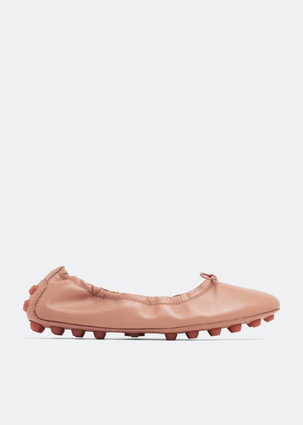 

Балетки TOD'S Bubble ballerinas, розовый