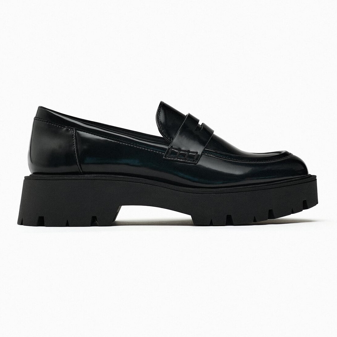

Лоферы Zara Track Sole, черный