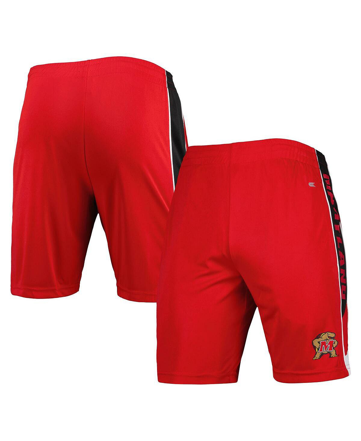 Мужские красные шорты для бассейна maryland terrapins Colosseum, красный