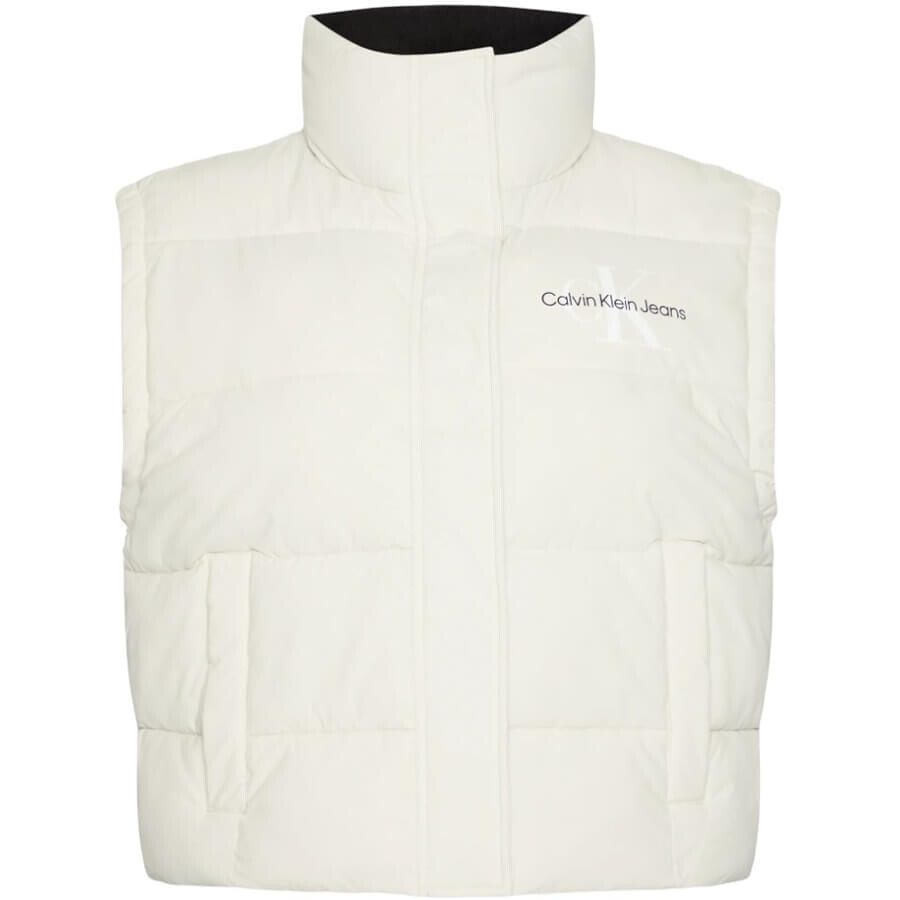 

Жилет Calvin Klein Jeans Monologo, белый