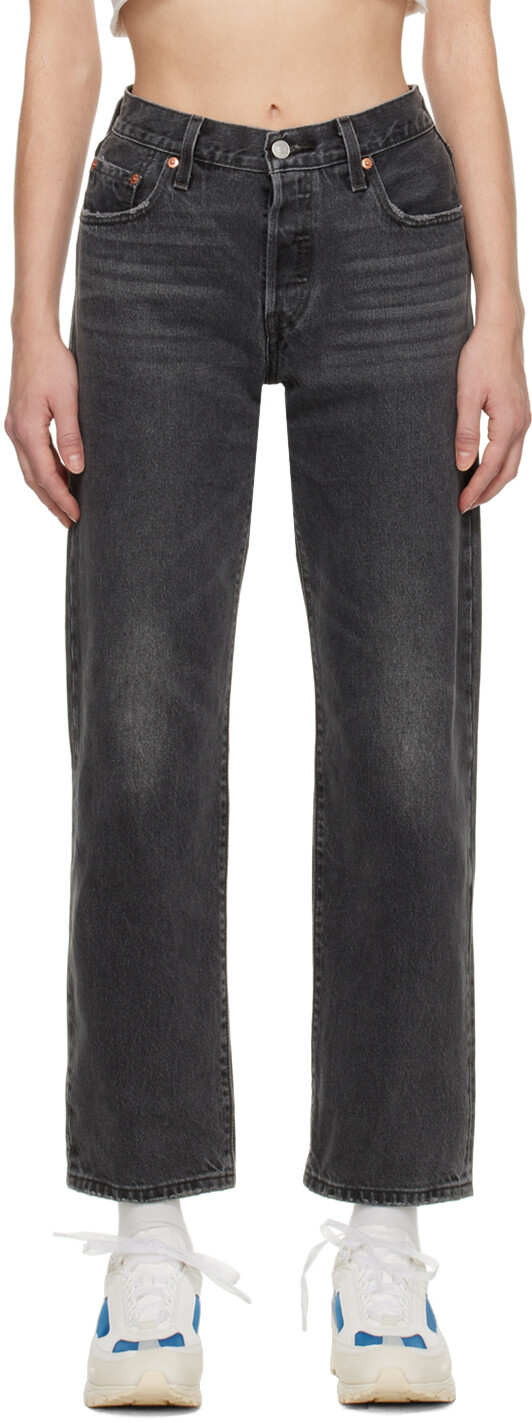 

Серые джинсы 501 90-х Levi's