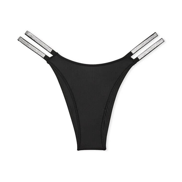 

Трусики Victoria's Secret Very Sexy Shine Strap Lace Brazilian, черный