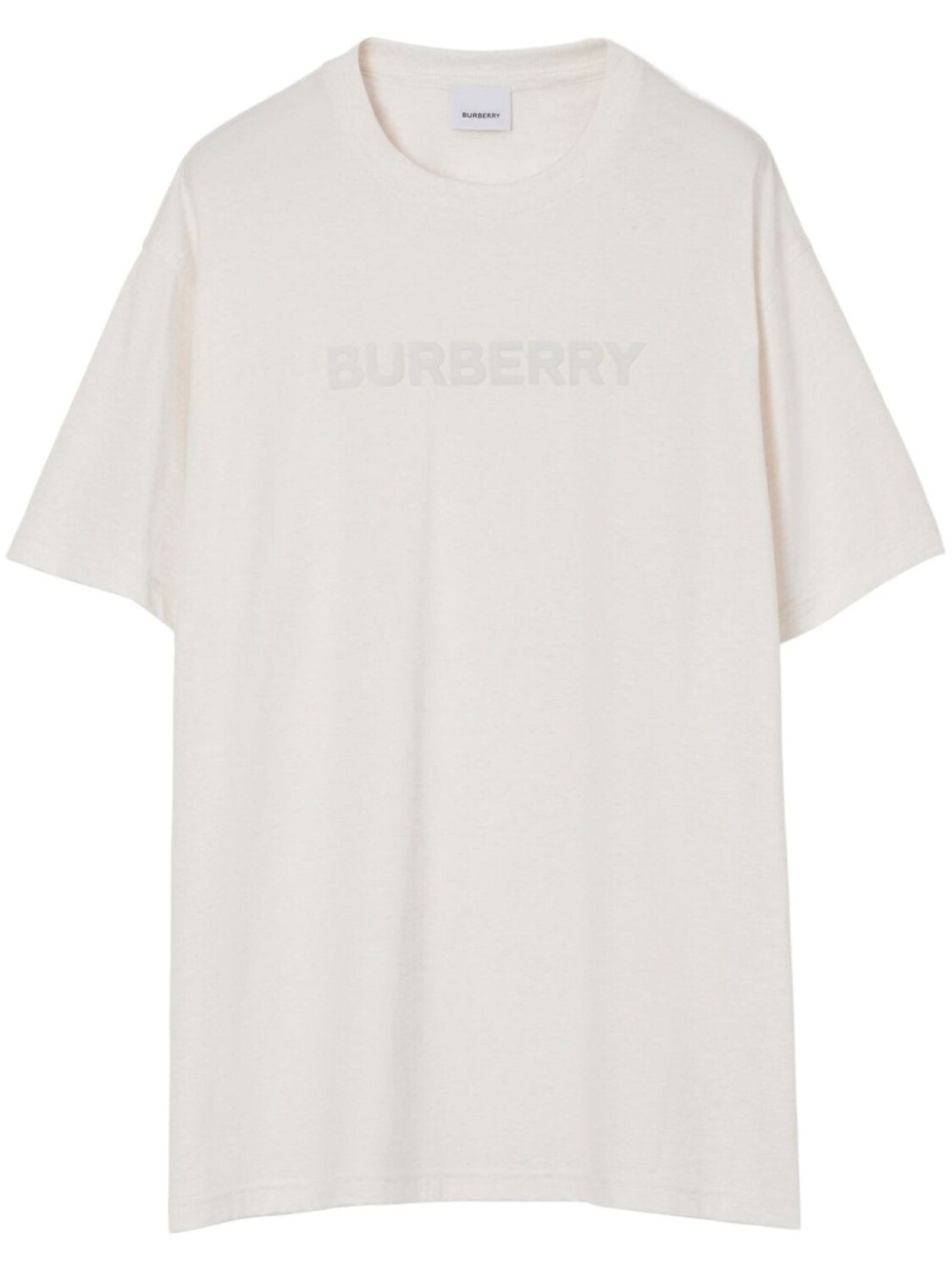 

Burberry футболка из джерси с логотипом, белый