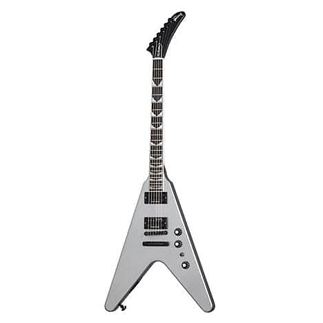 Gibson Dave Mustaine Flying V EXP Silver Metallic с футляром Dave Mustaine Flying V EXP Silver Metallic with Case