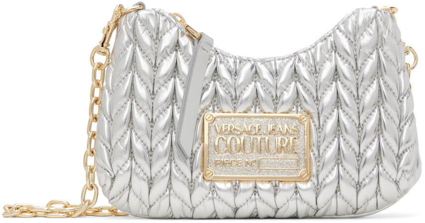 

Серебряная резинка для волос Versace Jeans Couture