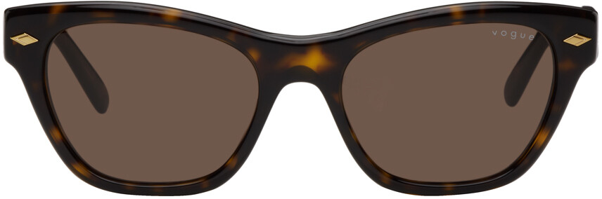 

Черепаховые солнцезащитные очки Hailey Bieber Edition Vogue Eyewear