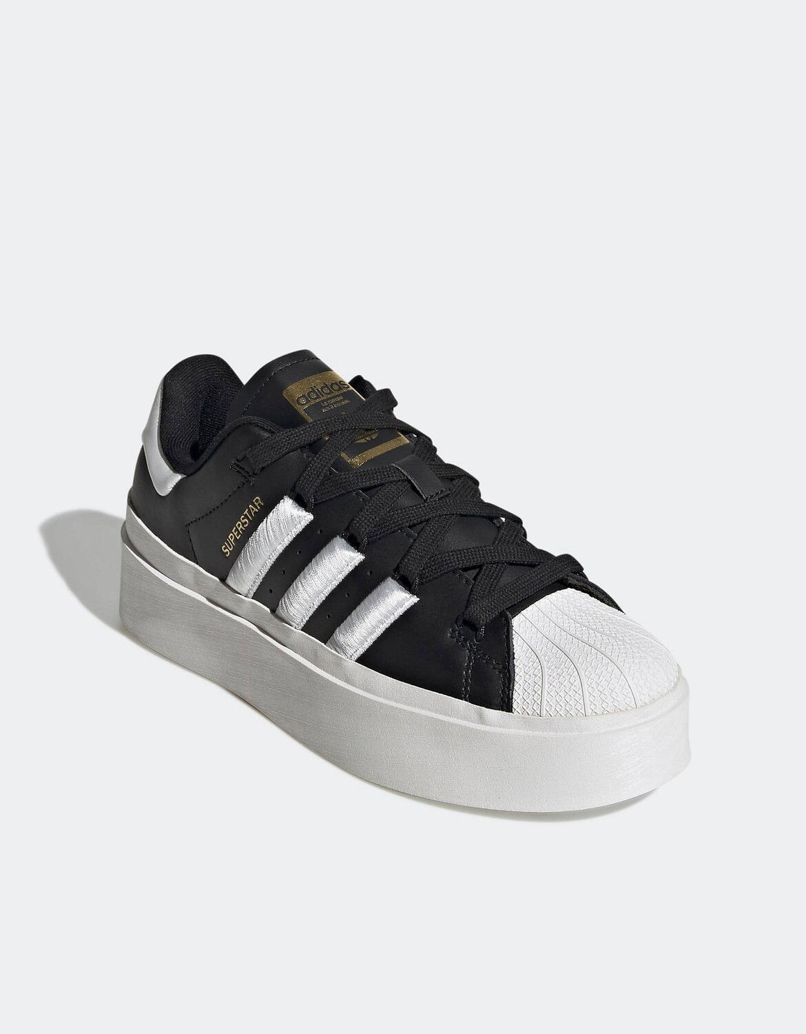 

Черно-белые кроссовки adidas Originals Superstar Bonega