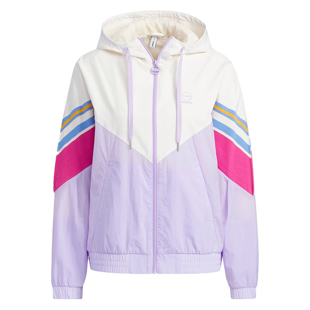 

Куртка Adidas Neo W Vbe Wb 1, бежевый/сиреневый