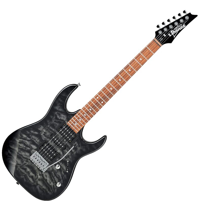 

Электрогитара Ibanez GRX70QA GIO RX, цвет черный Sunburst