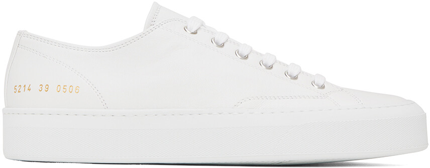 

Белые низкие кеды Tournament Common Projects