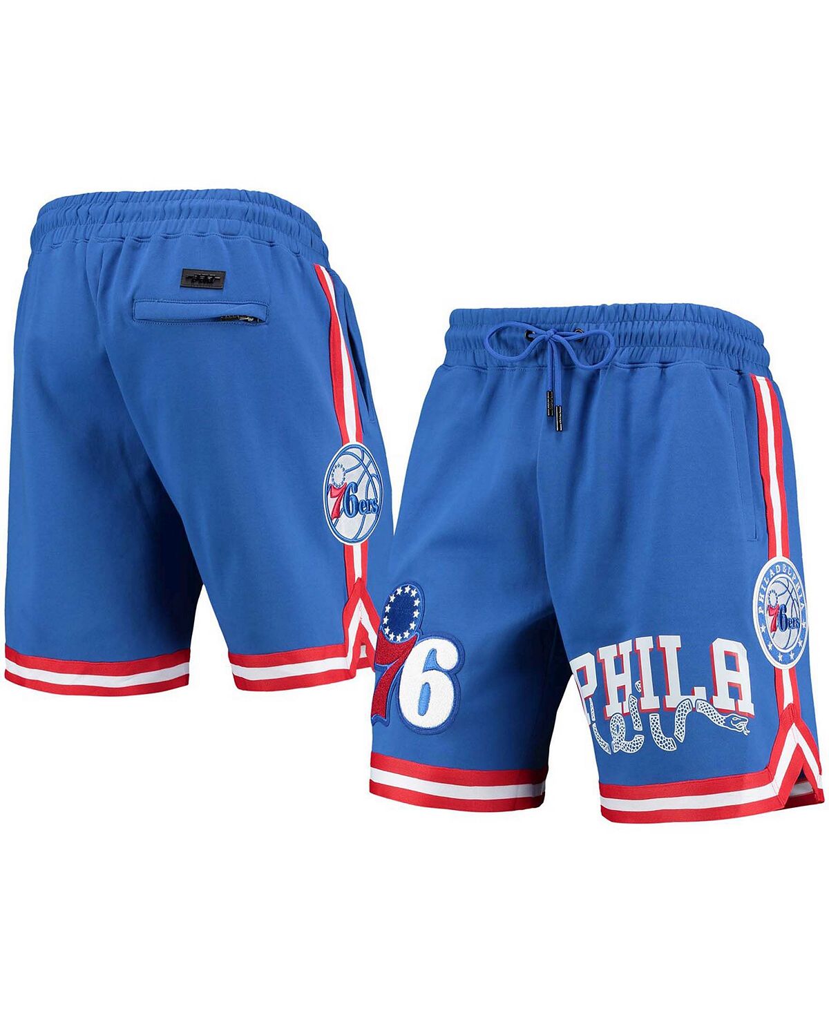 Мужские шорты из синели royal philadelphia 76ers team Pro Standard