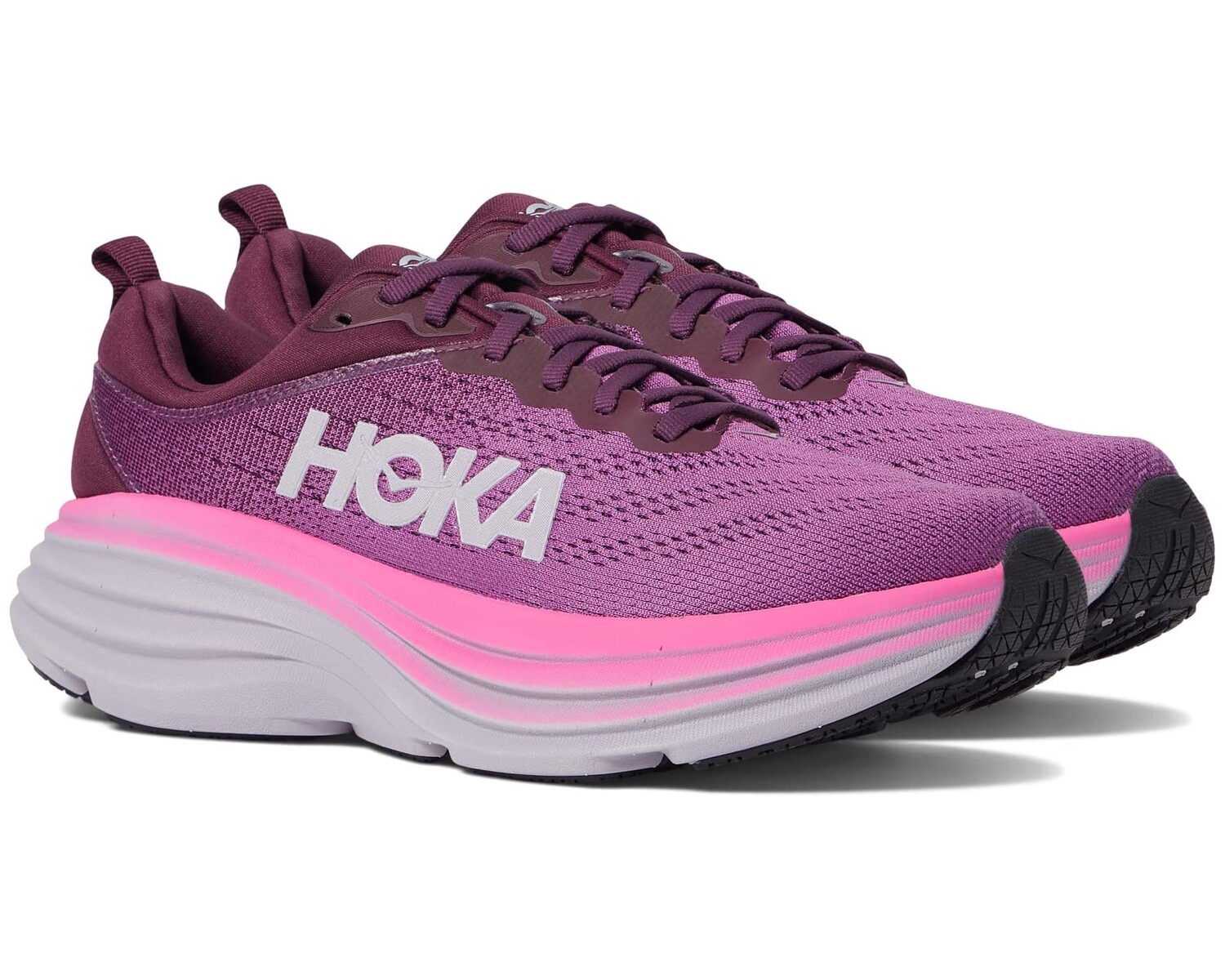 

Кроссовки Bondi 8 Hoka, фиолетовый/розовый
