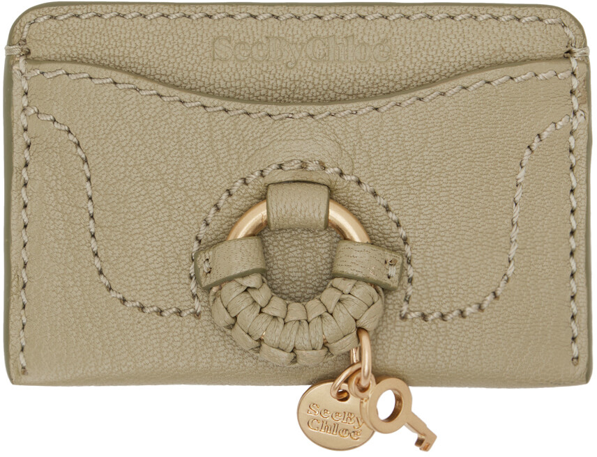 

Зеленая визитница Hana See by Chloé
