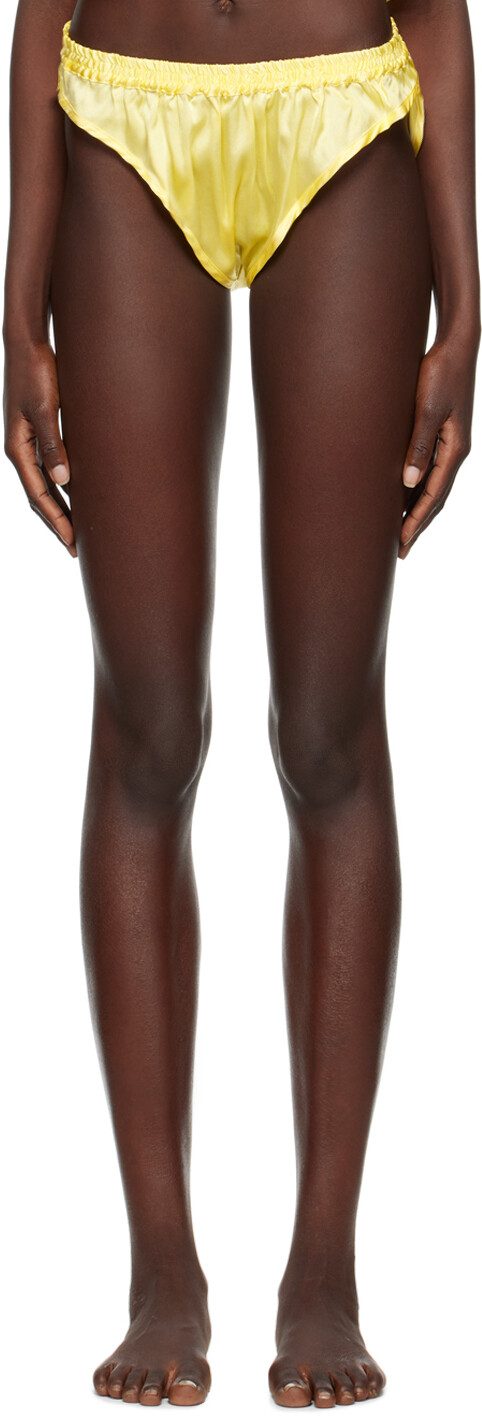 

Эксклюзивные желтые трусы SSENSE Eo Baserange