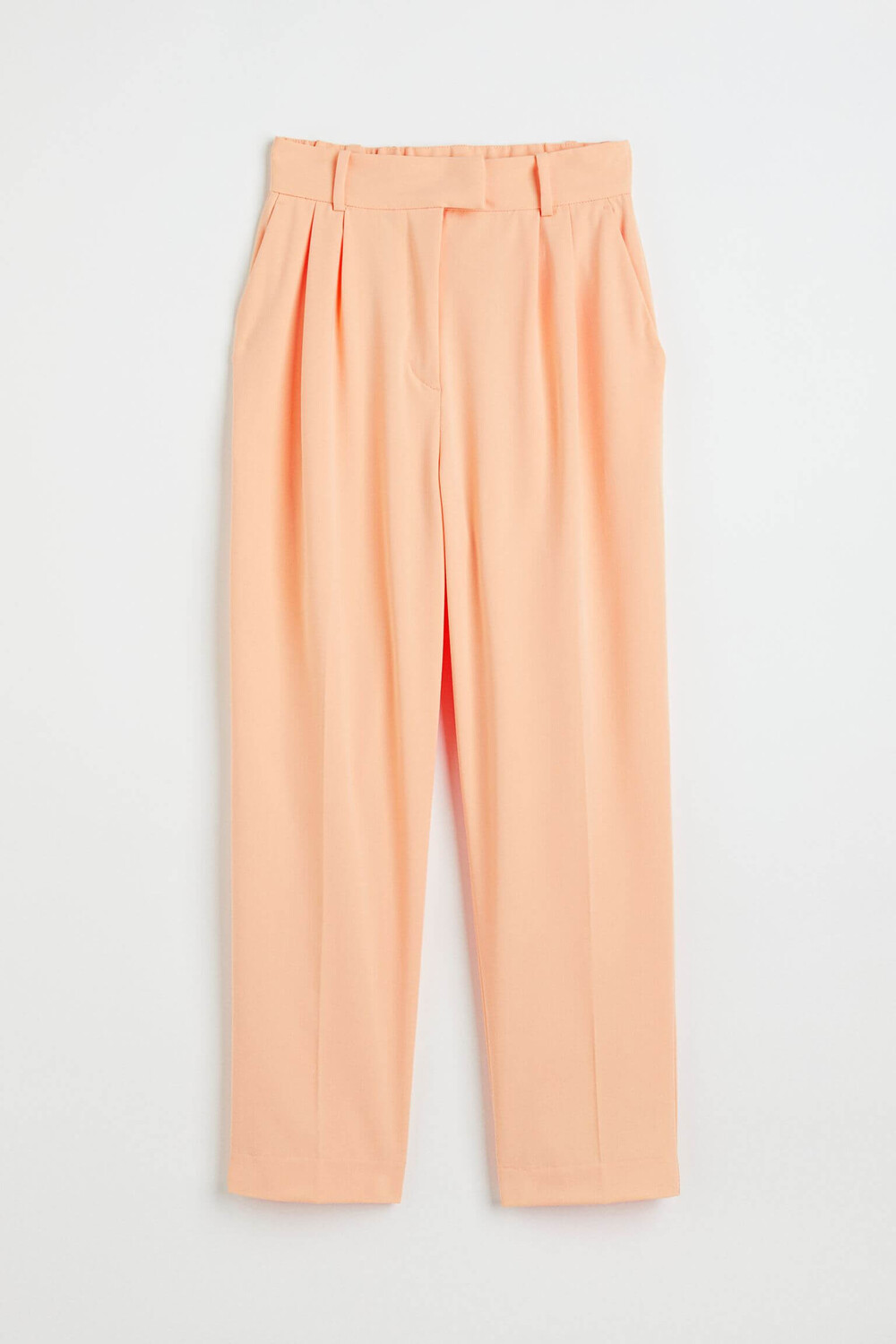 

Брюки H&M Ankle-length, абрикосовый, Оранжевый