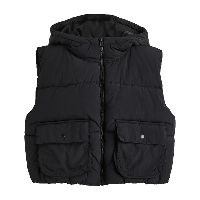 

Жилет утепленный H&M Hooded, черный