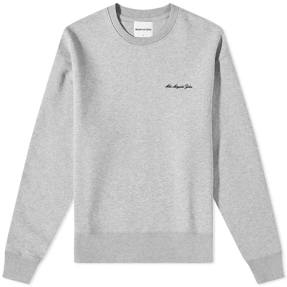 

Толстовка MKI Embroidered Embassy Logo Crew Sweat, Серый