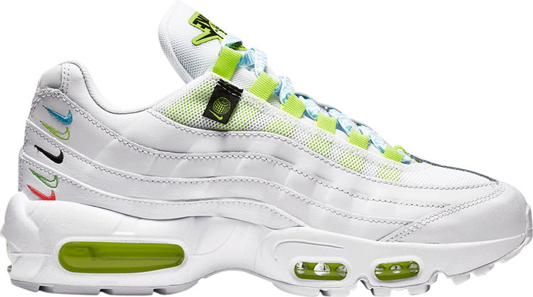 Кроссовки Nike Wmns Air Max 95 SE 'Worldwide Pack', белый authentic nike air max 95 men cherry blossom worldwide pack yin yang running shoes original trainers sports sneakers runners